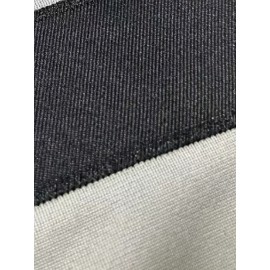 Men's Black #34 Breathable Rugby Jersey - V-Neck Short Sleeve American Football Shirt with Embroidered Lettering, Loose Fit for Training, Sports & Casual Wear, All-Season Comfort, Outdoor Activities Apparel, Sporty Vneck Design, Embroidered Detailing