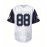 Men'S White Patchwork Sleeves # 88 Rugby Shirt Loose Embroidered Sports, Fashionable, Casual, Street Breathable Rugby Top