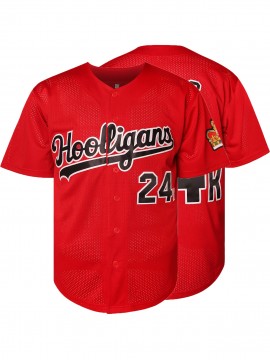 24 Men'S Baseball Jersey, Sports Training Jersey, Breathable And Comfortable Shirt S-3XL