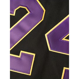 Men'S Letter Embroidery Short Sleeve V-neck Loose Button Up Shirt, Men'S Vintage Summer Baseball Jersey For Party