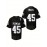 1pc Men'S Polyester V-Neck Football Jersey with Embroidered Letter and Number - Loose Fit Sports Top for Training, Casual, Team Sports, Halloween, Christmas, Football Parties - S-3XL