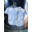 Men'S Sky Blue Leaf Baseball Flower Shirt Suitable For Beach Vacation, Halloween, Christmas S-3XL