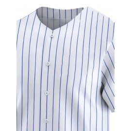 Men'S Chicago #30 Embroidery Baseball Jersey, Moisture Wicking, Breathable And Lightweight, UV Protection, Fade Resistant, Slightly Stretch Breathable Button Sports Uniform For Training Party, As Gifts For Baseball Fans