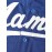 Stitched 24 Blue Baseball Jersey Embroidery V Neck Short Sleeve Baseball Shirt, Breathable Button-Up Sports Uniform For Training Competition Party