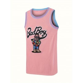 23# Men's Basketball Jersey, Embroidered Crewneck Breathable Race Training Uniform Jersey 90s Representative Works